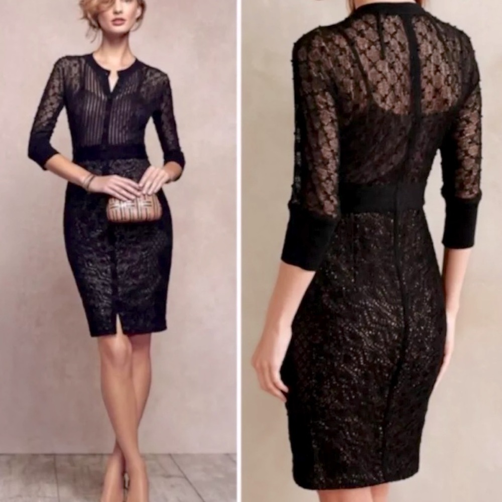 Anthropologie Byron Lars Beguile Black Midi 8